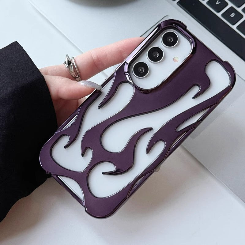 Flame Case - For Samsung